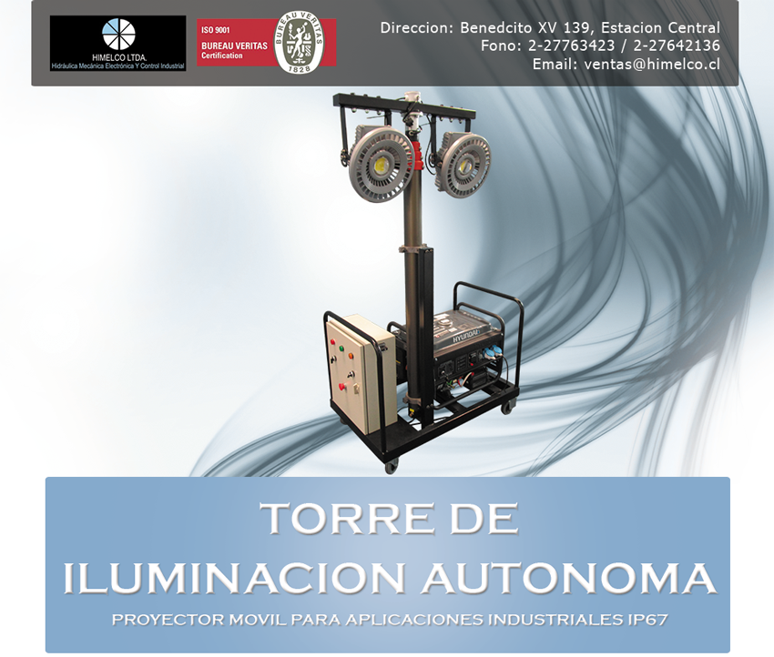 Torre de iluminacion autonoma