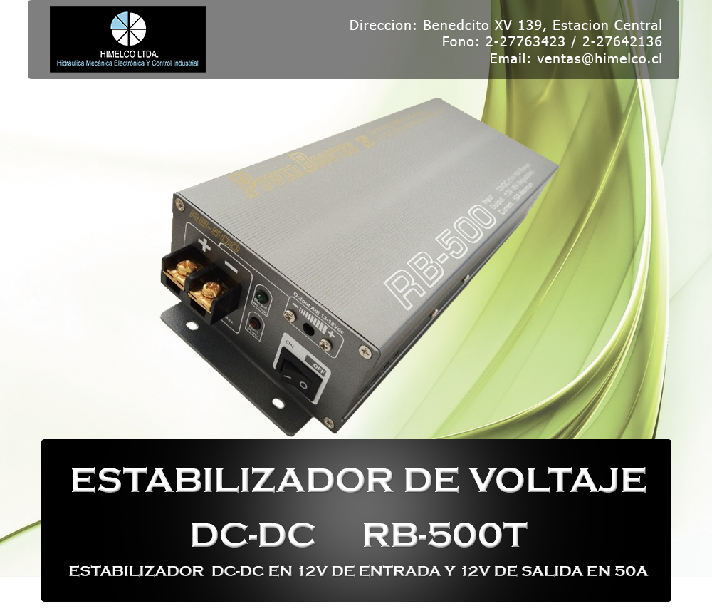Estabilizador RB-500T Estabilizador RB-500T