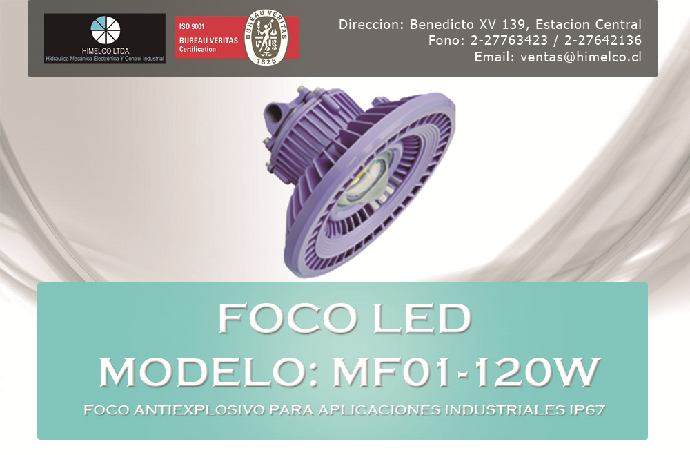 Foco anti-explosivo MF01-120W