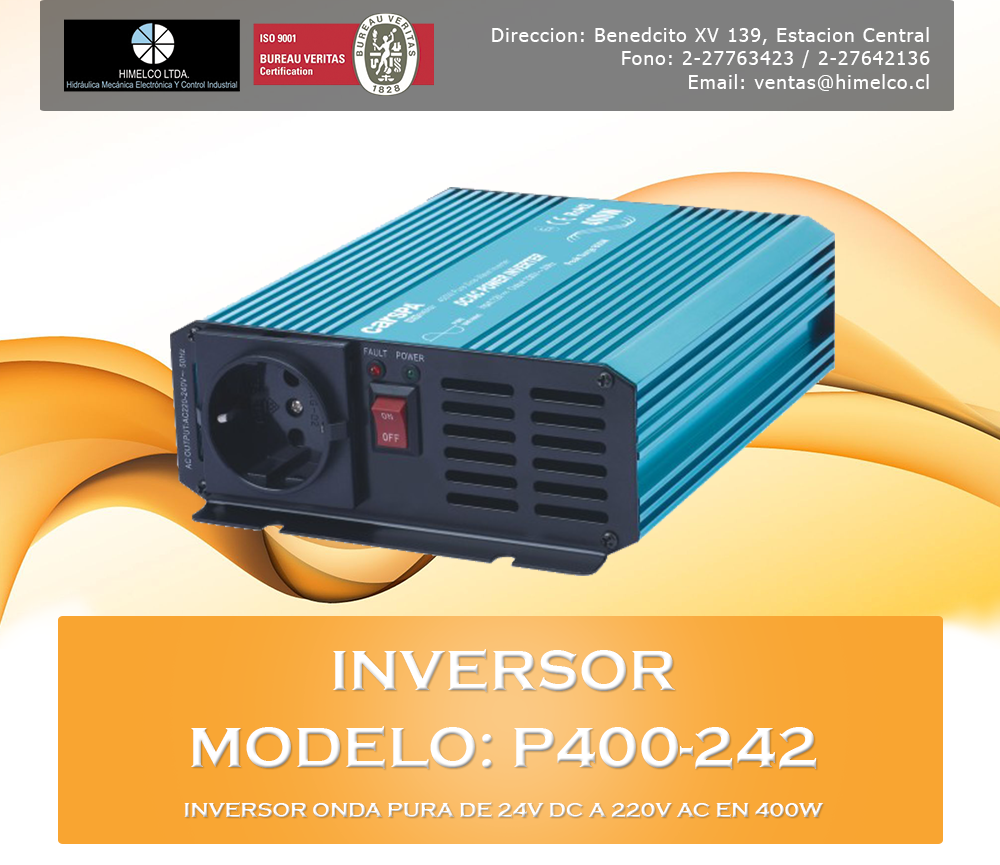 Inversor Modelo P400-242