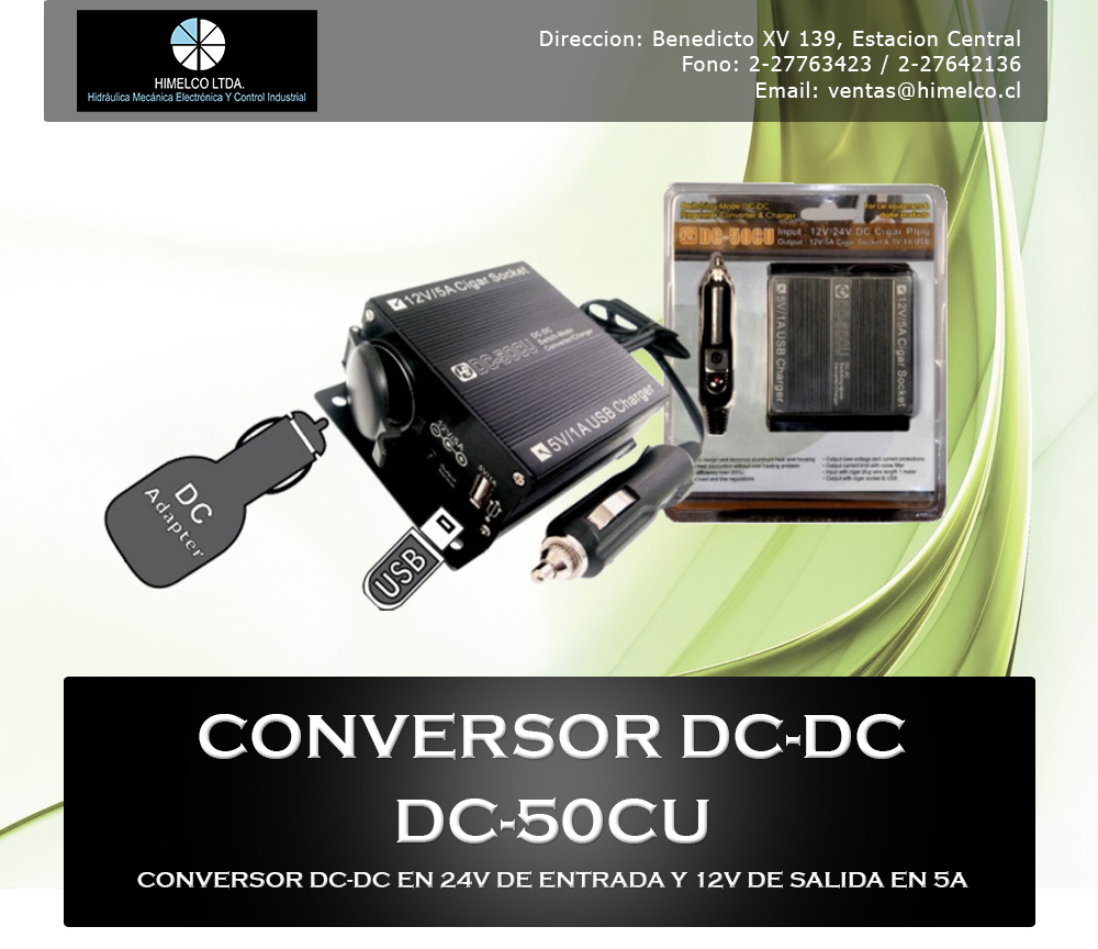 Conversor DC-50CU